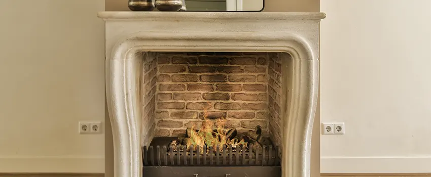 Vintage-style Fireplace Redesign in Desert Hot Springs, California