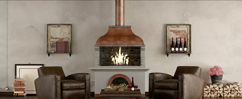 Thelin Hearth Products Providence Pellet Insert Fireplace Installation in Desert Hot Springs, CA