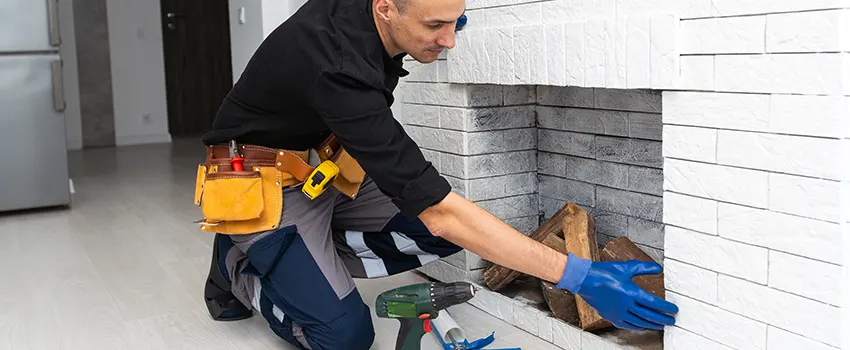 Fireplace Damaged Damper Frame Repair Services in Desert Hot Springs, California
