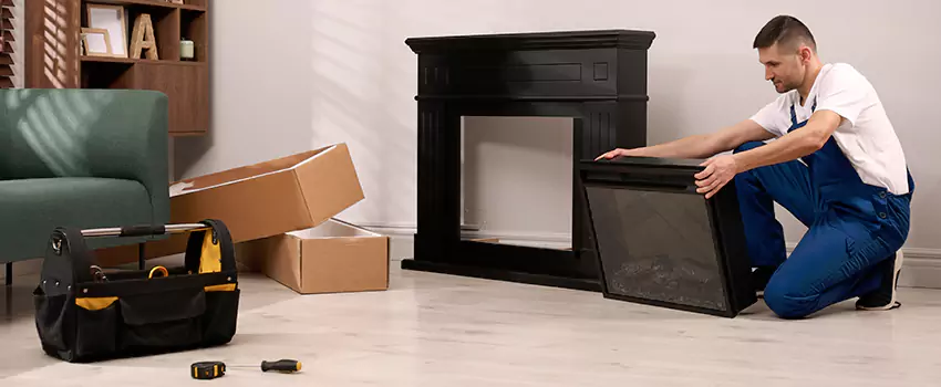 Old Rusted Metal Fireplace Repair And Replacement in Desert Hot Springs, CA