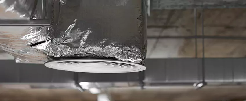 Signs of Dust Accumulation in Vents in Desert Hot Springs, CA